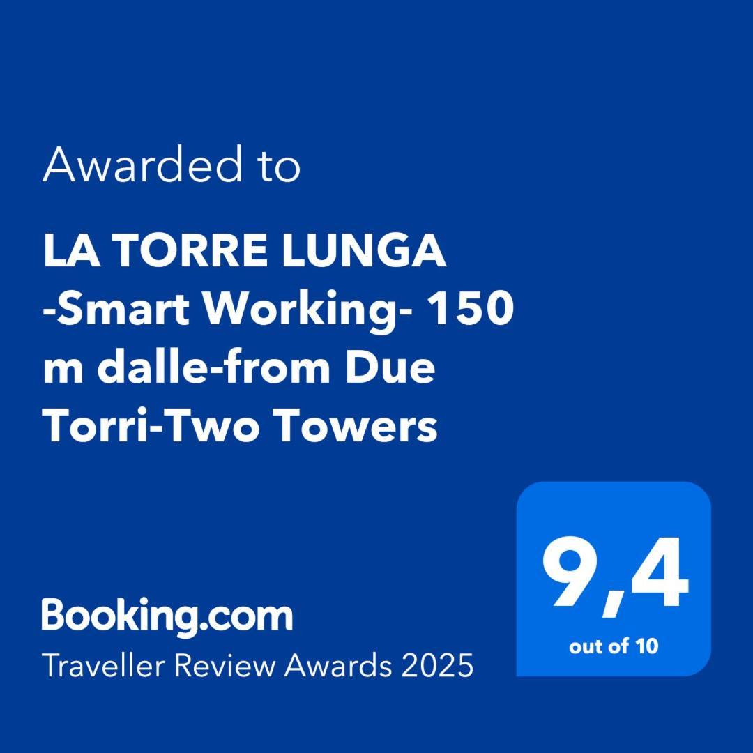 La Torre Lunga -Smart Working- 150 M Dalle-From Due Torri-Two Towers Bologna Luaran gambar